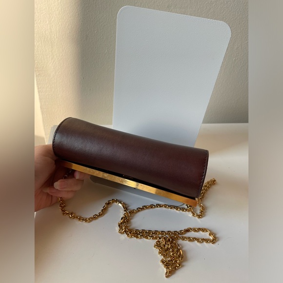 Vintage Fendi Mini Napa rose clutch Authentic - Picture 6 of 16